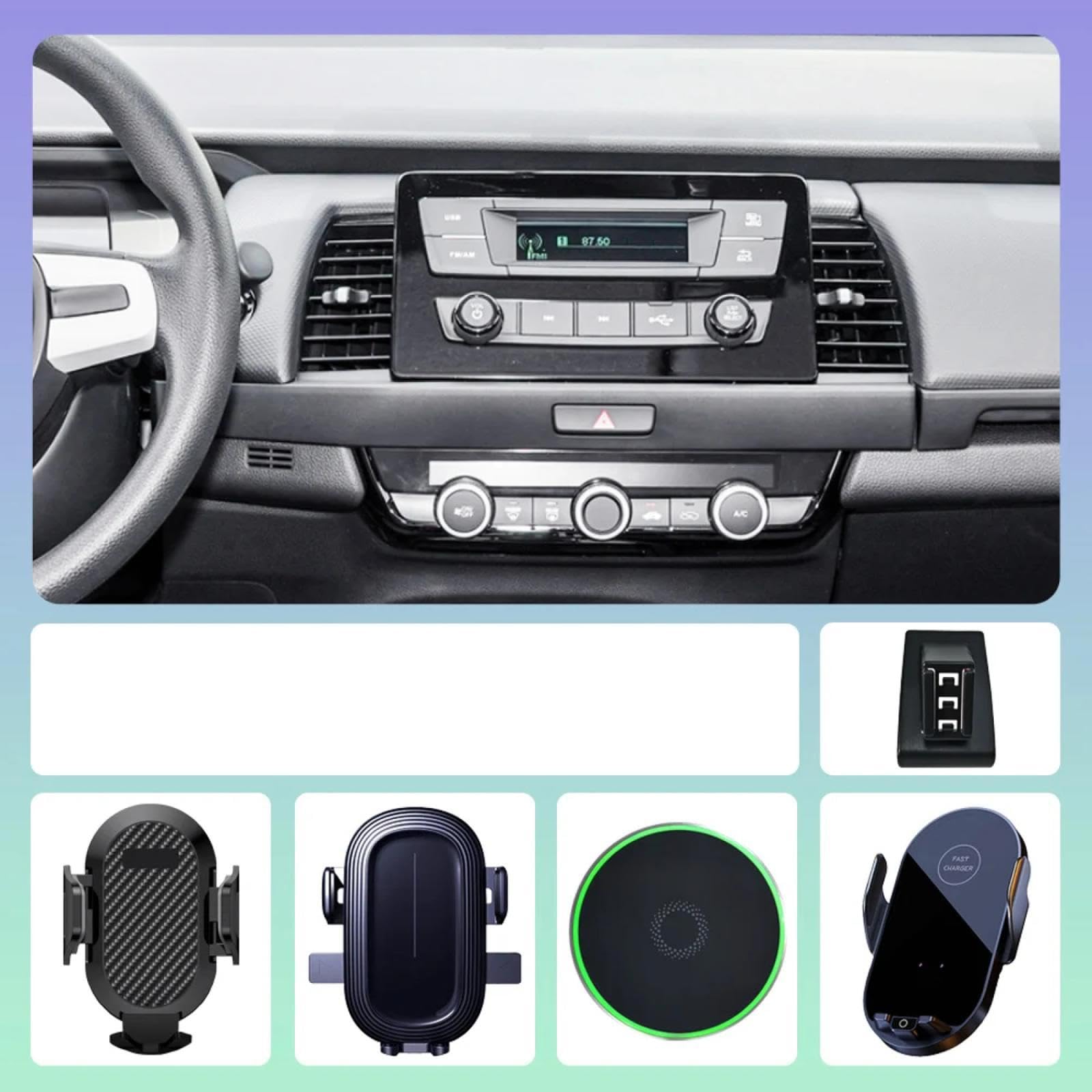 Uchwyt Samochodowy na Telefon dla Honda Fit 2021-2024, uchwyt samochodowy na telefon uchwyt samochodowy na telefon akcesoria do wsparcia samochodu