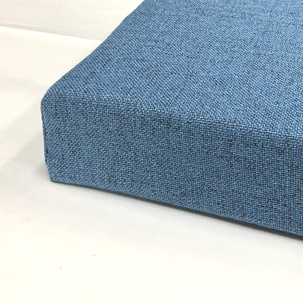 Cojín viscoelástico de 45x45 cm para sillones interiores y exteriores con 8 cm espesor