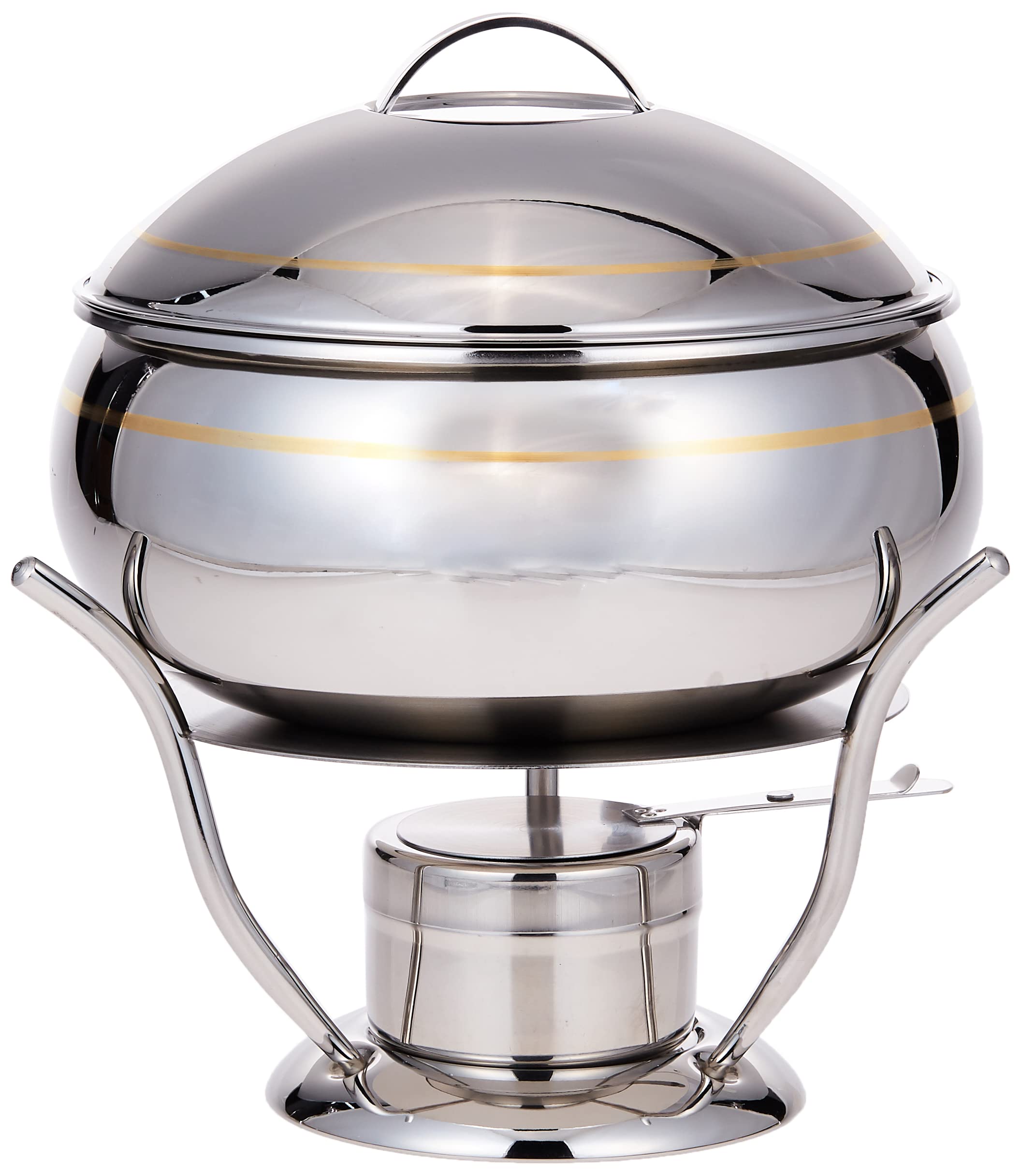 SHAHLA CHAFER, 2500 ML CAPACITY, GOLD | Buffet Warmer for Catering, Parties & Events