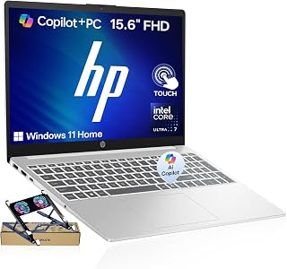 HP 15.6 Touchscreen AI Laptop Intel Core Ultra 7 155H 32GB DDR5 1TB SSD Windows 11