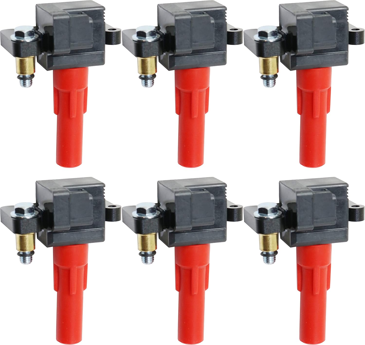 Garage-Pro Set of 6 Ignition Coil Replacement for Subaru Outback Legacy 2010 2011 2012 2013 2014 2015 2016 2017 2018 2019 3.6L 0 Replaces # 22433AA611, 22433AA612