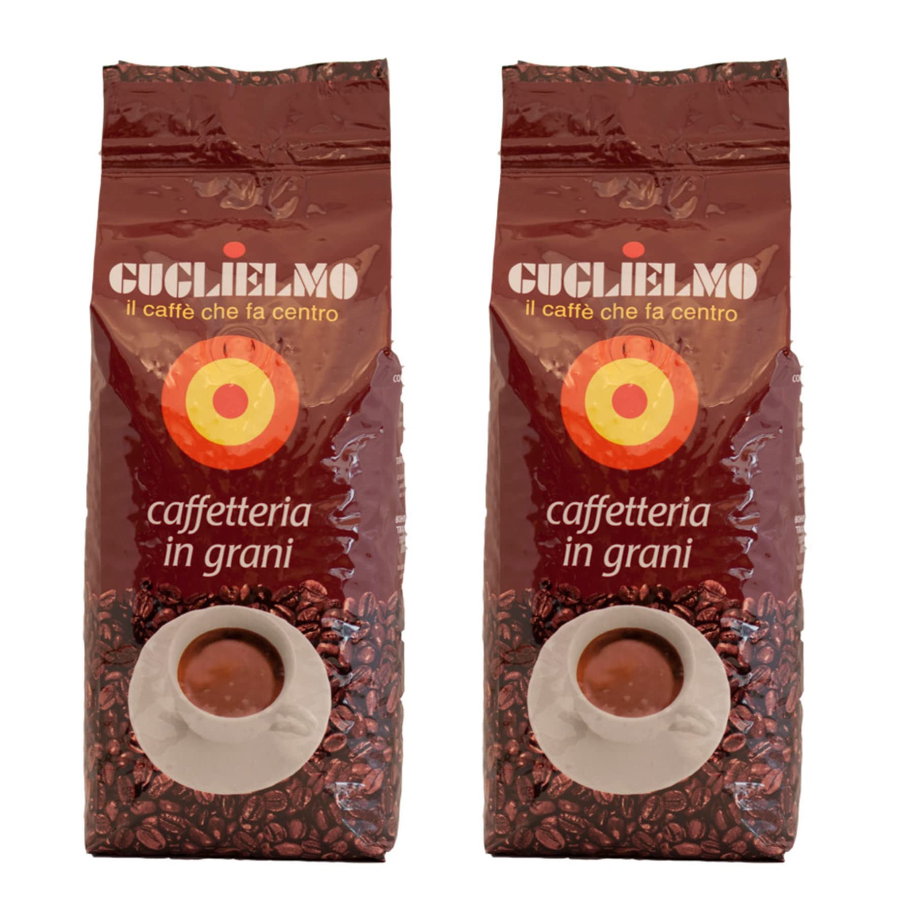 Caffè Guglielmo Espresso Caffetteria in grani - Due confezioni da 1 Kg Calabria - 4