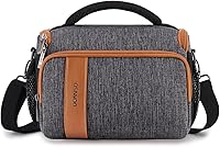 Vista 8 de DOMISO Bolsa para cámara Bolsa de hombro impermeable antichoque, flor