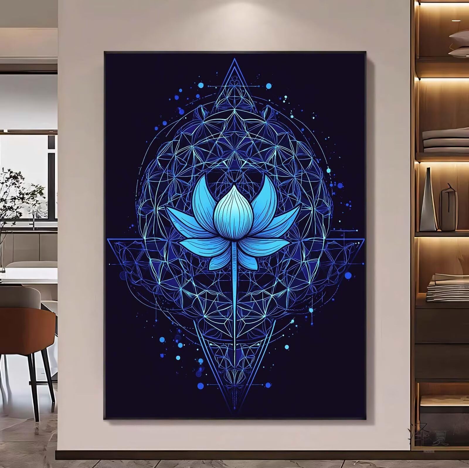 Diamond Painting Dream Diamond Painting dla dorosłych, 5D diamentowe malarstwo lotosowe płótno haft diamentowy kompletny zestaw, zrób to sam haft krzyżykowy kryształowe obrazy, do dekoracji ścian domu