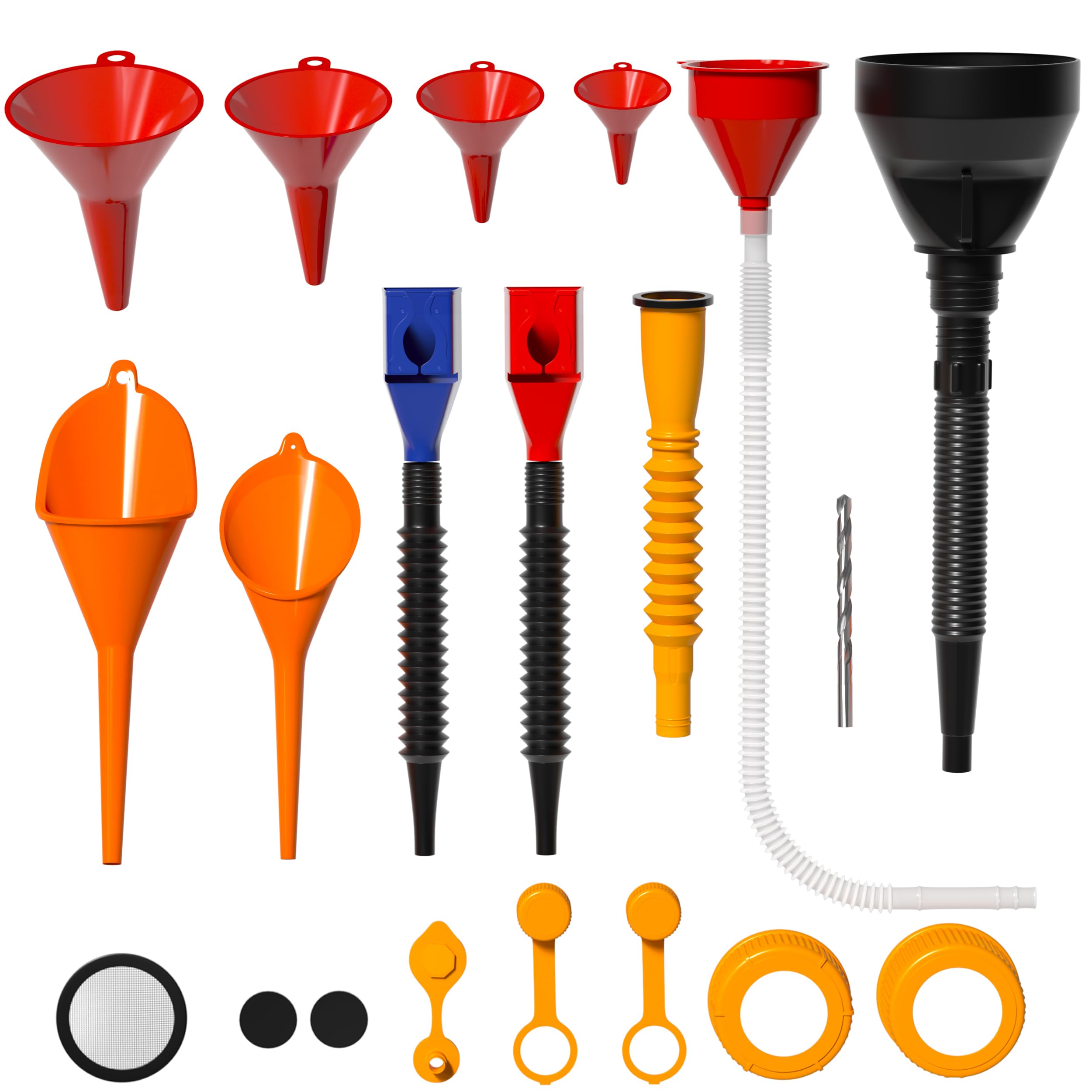 KJE 19 Pcs Automotive Funnel Set - oil system tools | Mubboo