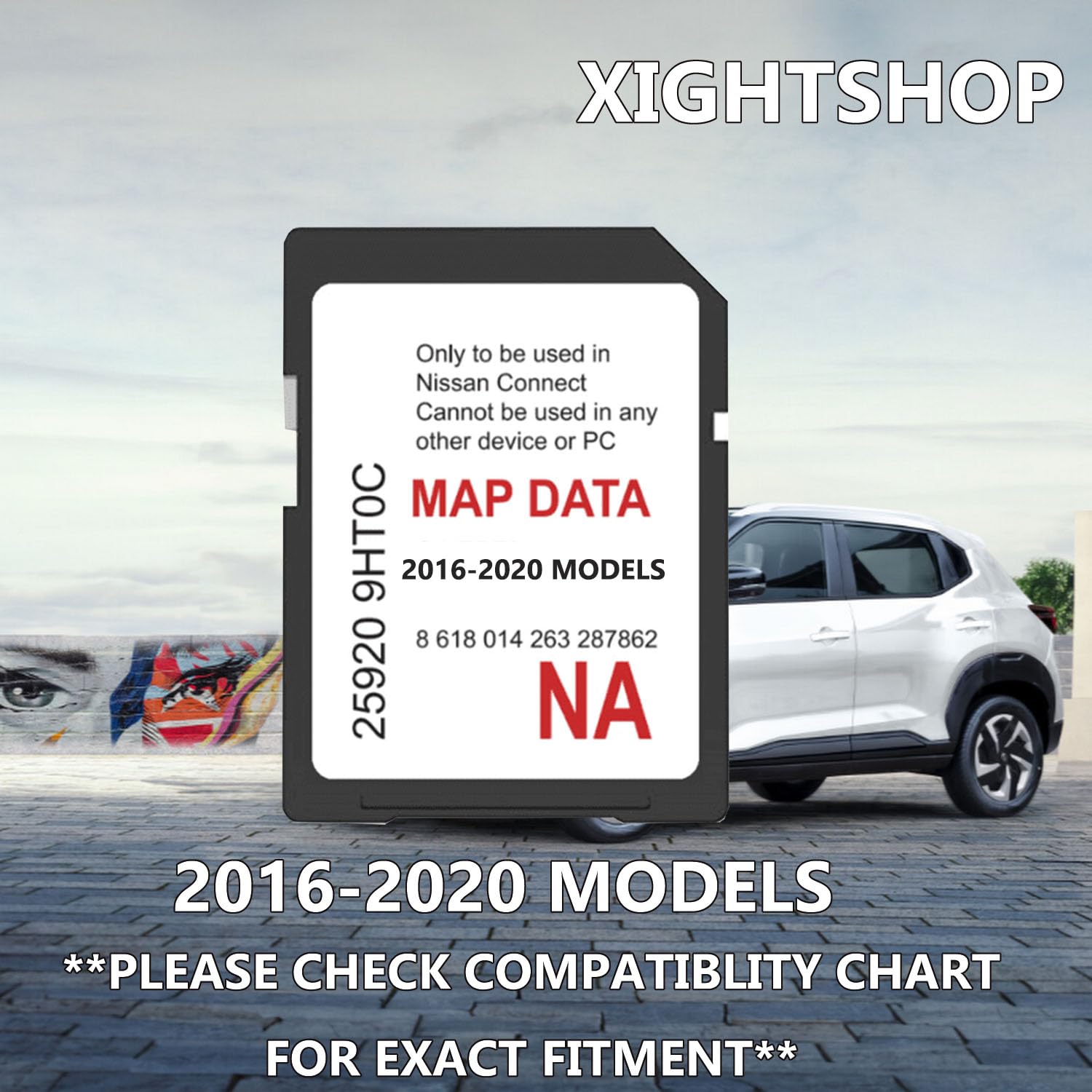 Amazon.com: GPS MAP Navigation SD Card 25920-9HT0C | USA/CAN