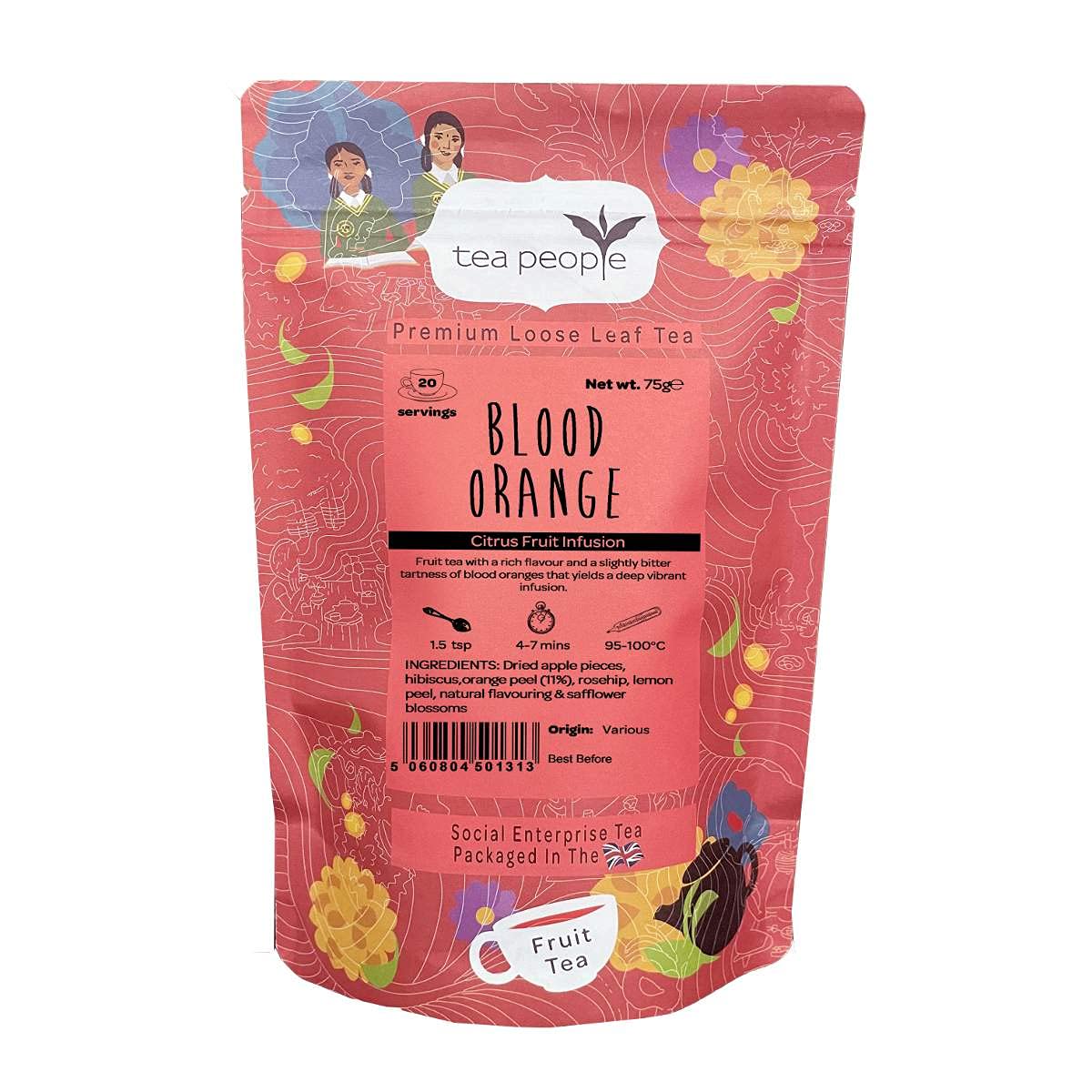 Tea People Blood Orange - 75g Retail Pack