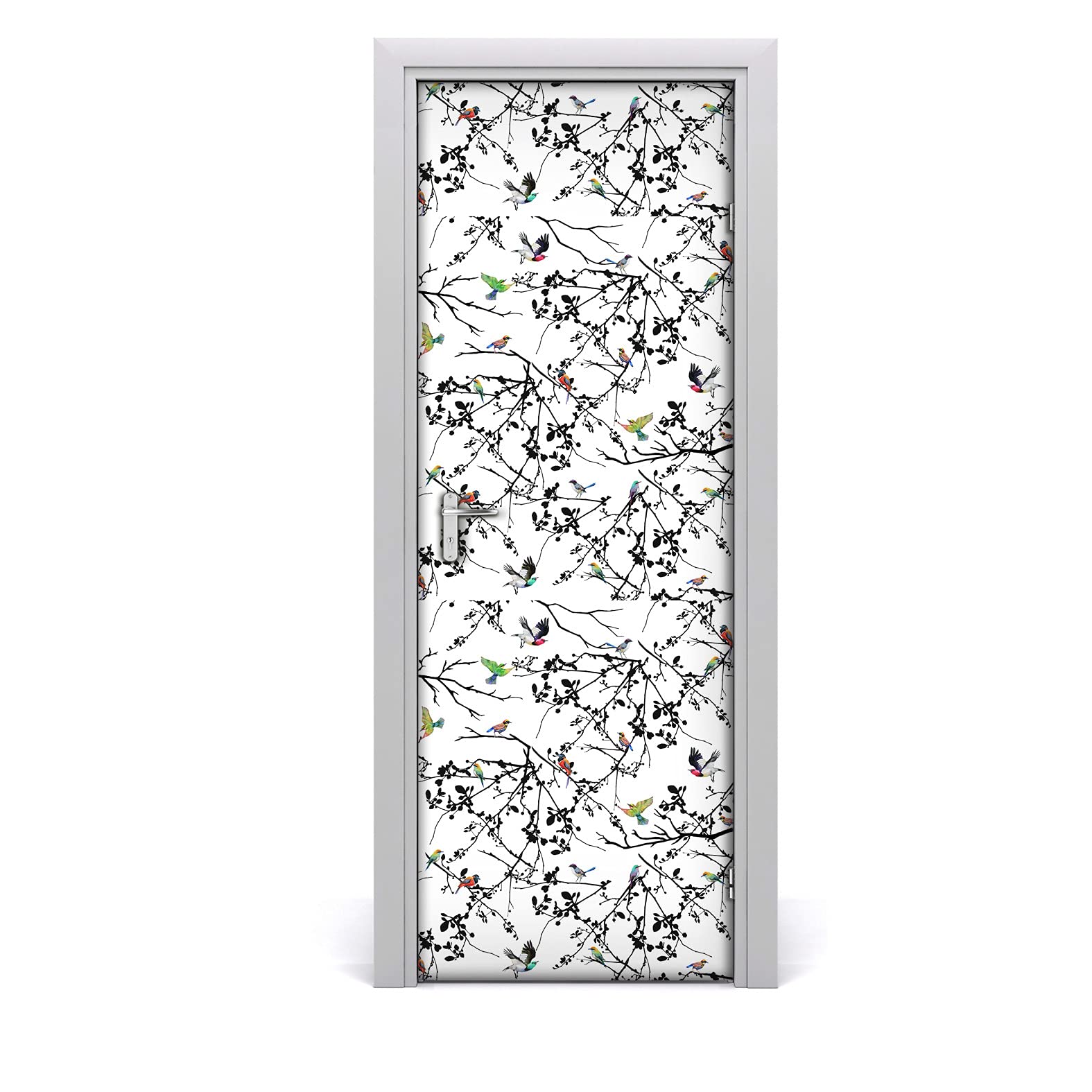 Adhesivo decorativo de puertas para pasillo y salón Coloray 77x200