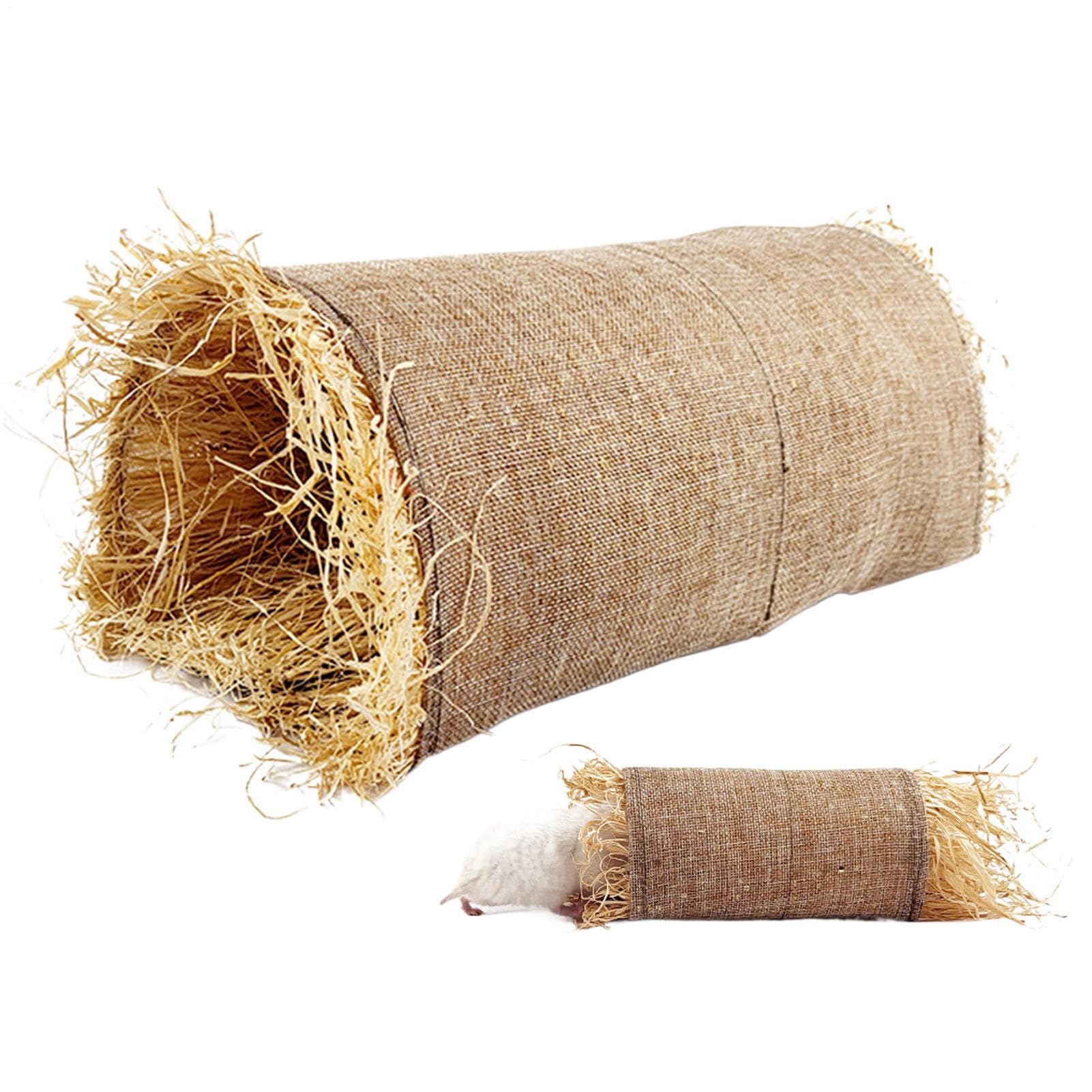 Rabbit Tunne -Cat Tunnel Toy | Conejos casa interior | Túnel de conejitos | Utilizado para cachorros, conejos, conejillos de indias | Bunny animal Actividades juguetes para los conejitos de los co