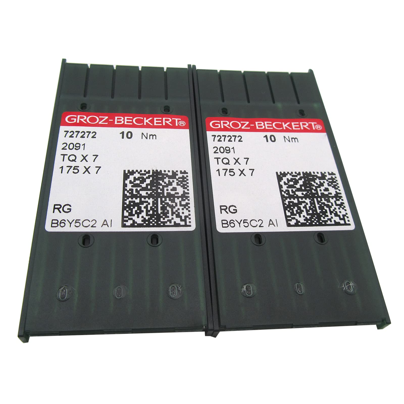 20PCS Groz-Beckert 2091, TQX7, 175X7 Industrial Button Sewing Machine Needles in CKPSMS clear plastic box Compatible with/Replacement for Brother brand CB3-B916 Singer brand 175 (Needle Size:11/75)