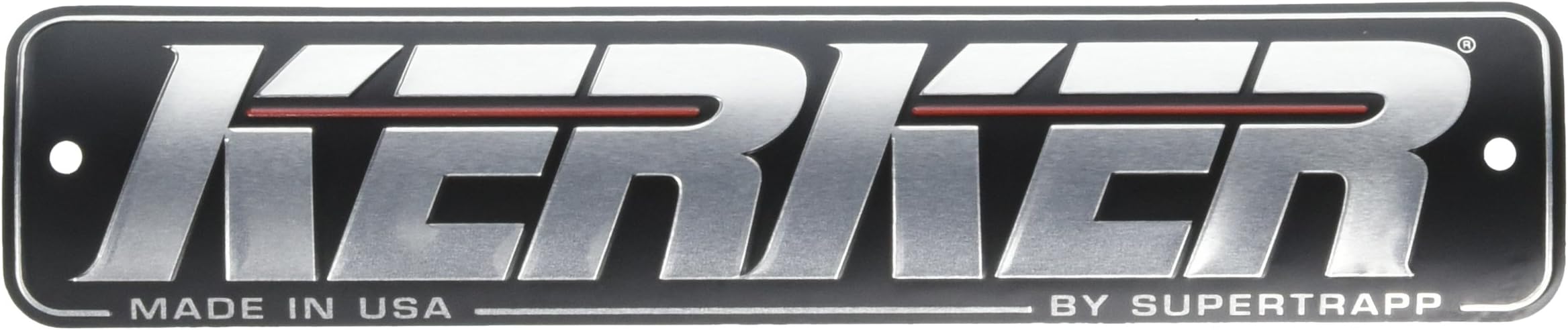 Kerker 100-8004 Large Name Plate with Rivets