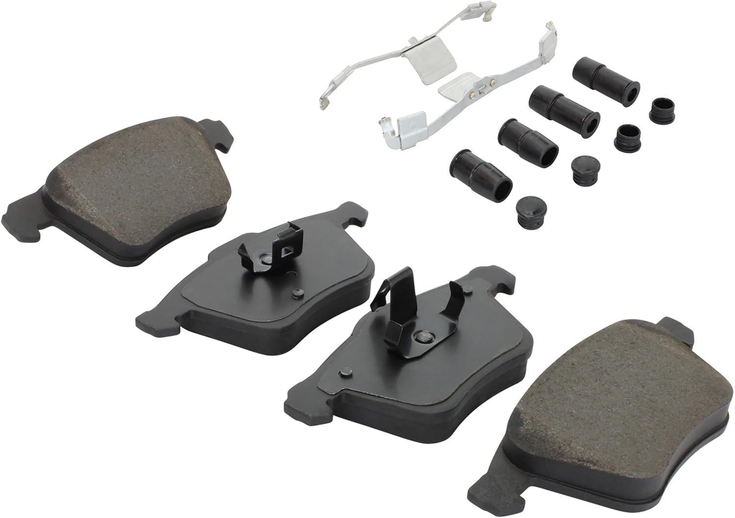 QUALITY-BUILT Front Semi-Metallic Brake Pads, Black Series 1003-1003M, Compatible with 2003-2014 Volvo XC90
