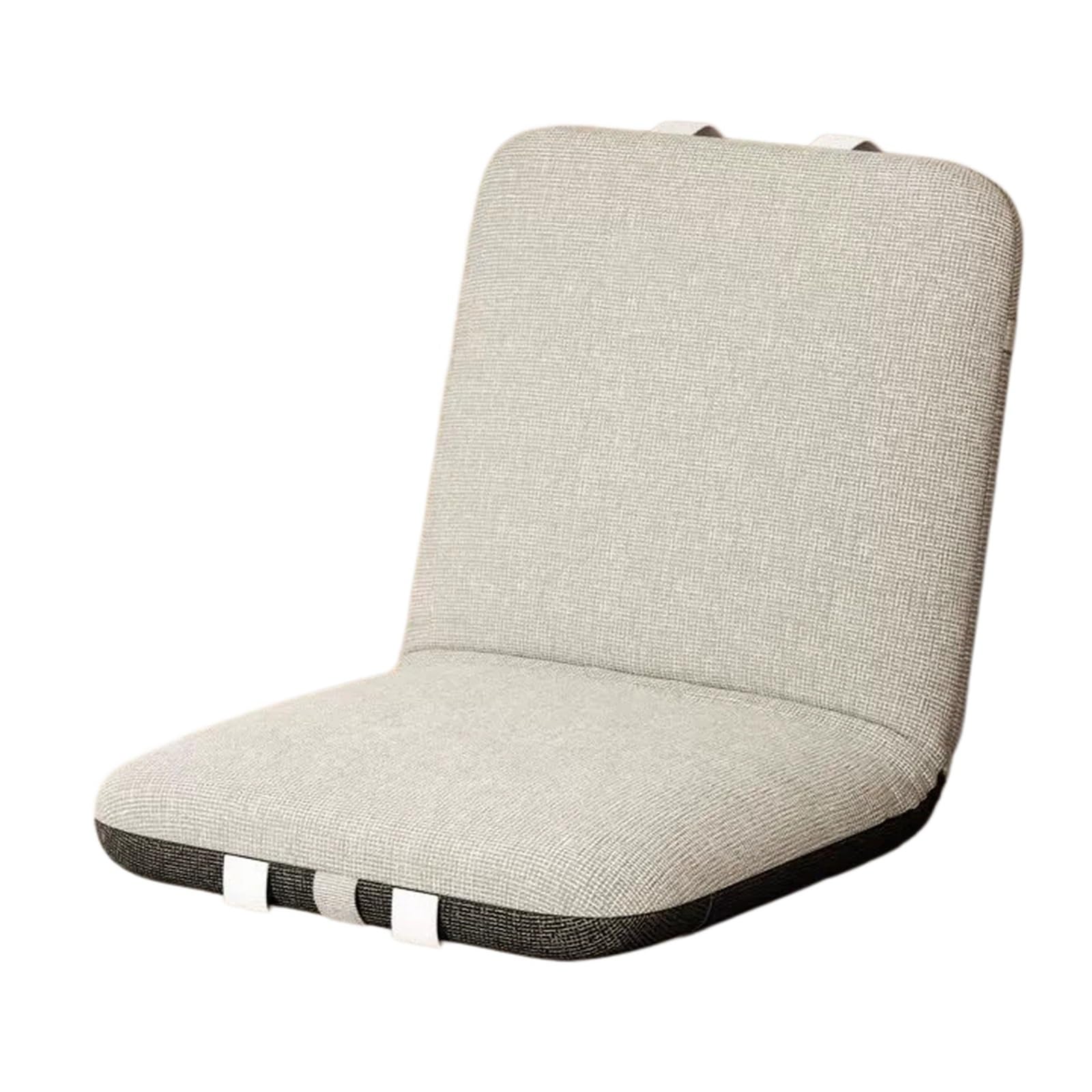 WQQYU6HKF sofa chair Foldable Lazy Sofa for Bed & Dorm Small Backrest Floor Cushion for Bay Window living room chair(Beige)