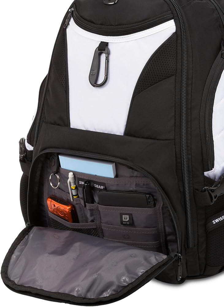 Amazon.com: SwissGear 1900 ScanSmart 17” Laptop Backpack White