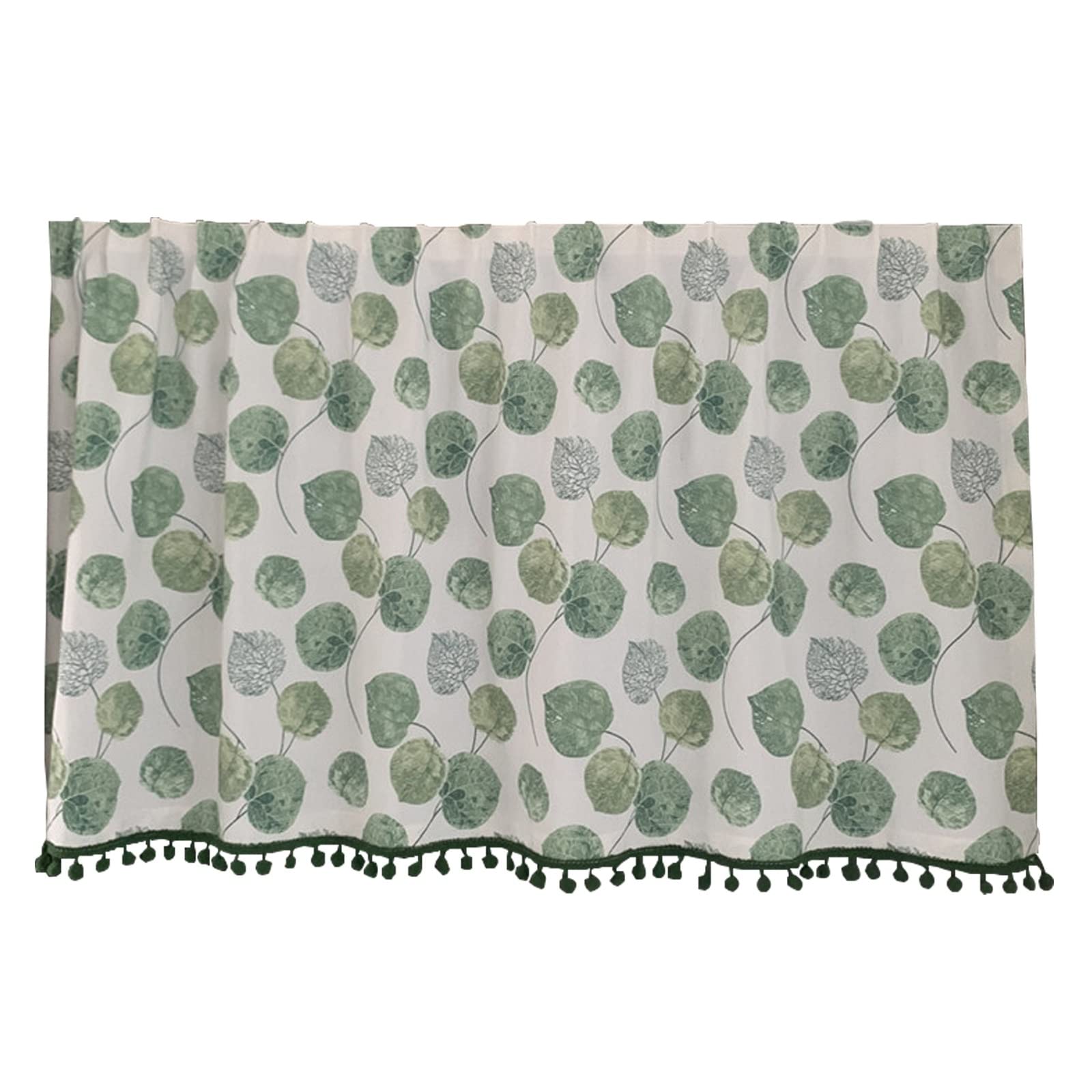 Cantonnière de rideau pour fenêtres en tissu texturé doux beige