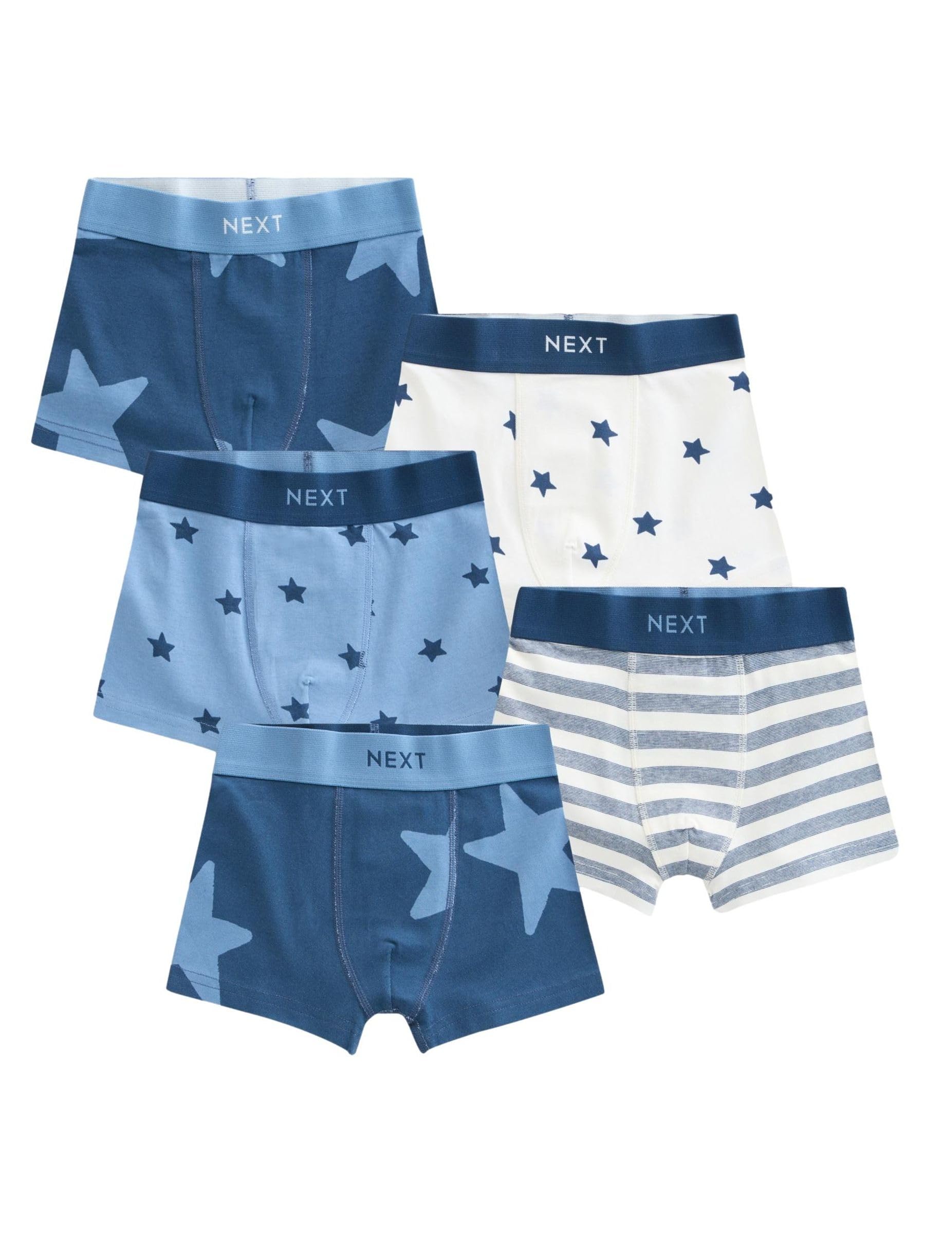 NEXT Garçon Caleçon à Motif, Lot de 5