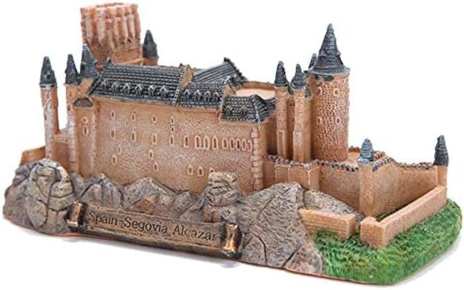 Nowoczesna Rzeźba Dekoracyjna, Charakterystyczny Model Architektoniczny, Zamek W Segowii, Figurki Dekoracyjne Z żywicy