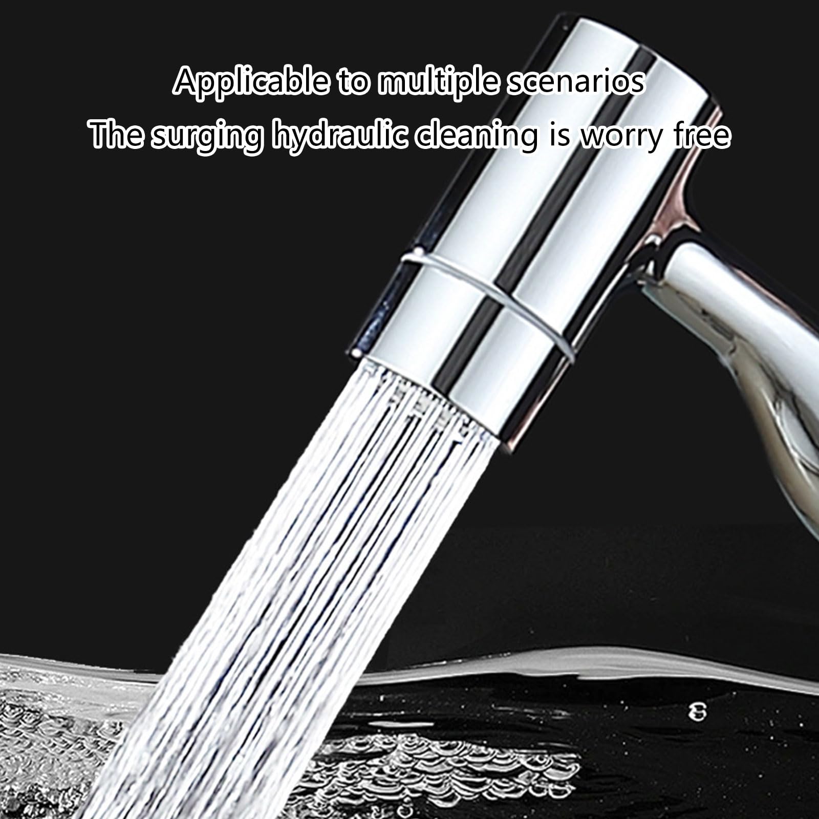 ABS Handheld Toliet Washer Portable Pressurizing Bidet Versatile Attachment Lightweight For Washing — view 3