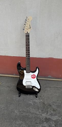 Fender Squier Bullet Strat HSS Black 370005506 : Amazon.in
