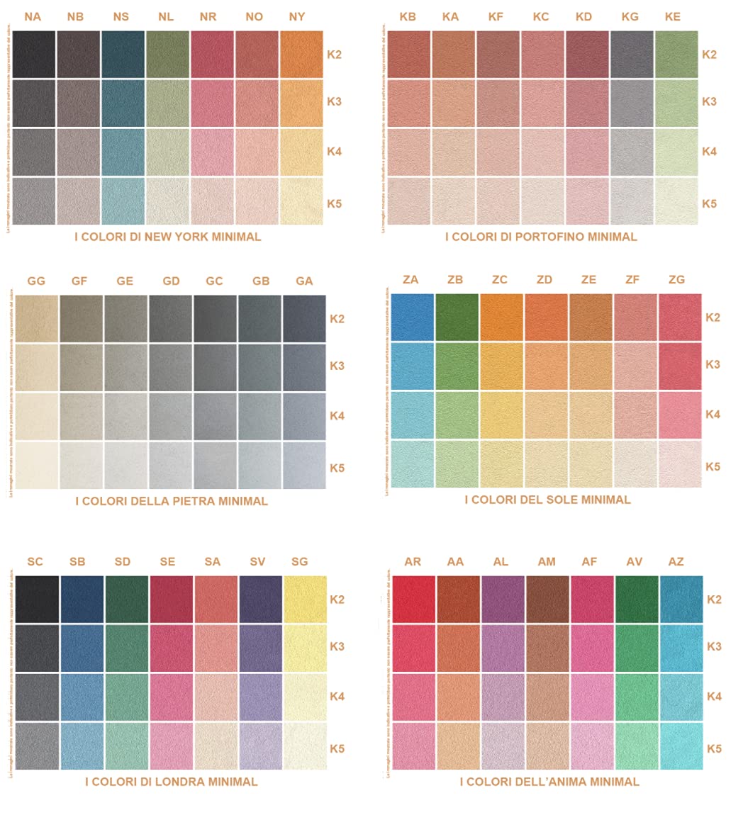 Pittura Effetto Sabbia Bianca Minimal 2,5 litri