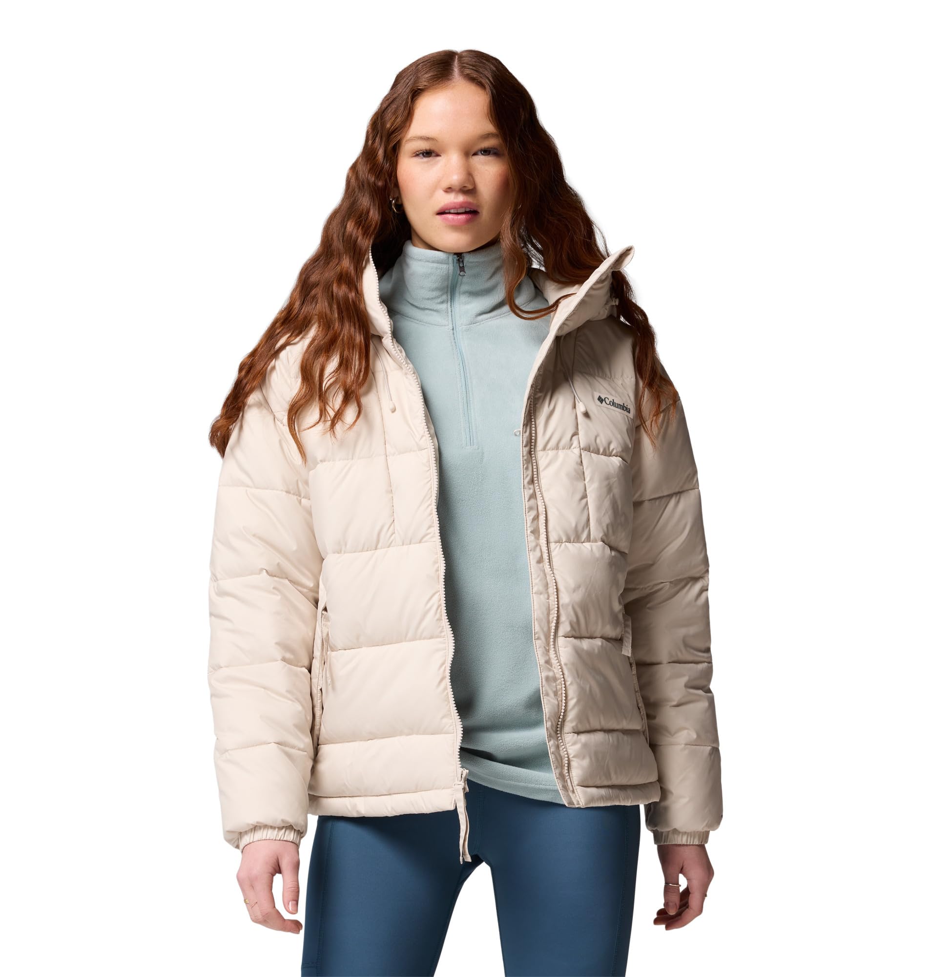 Columbia Damen Pike Lake™ III Hooded Jacket Pufferjacke mit Kapuze (1er Pack)