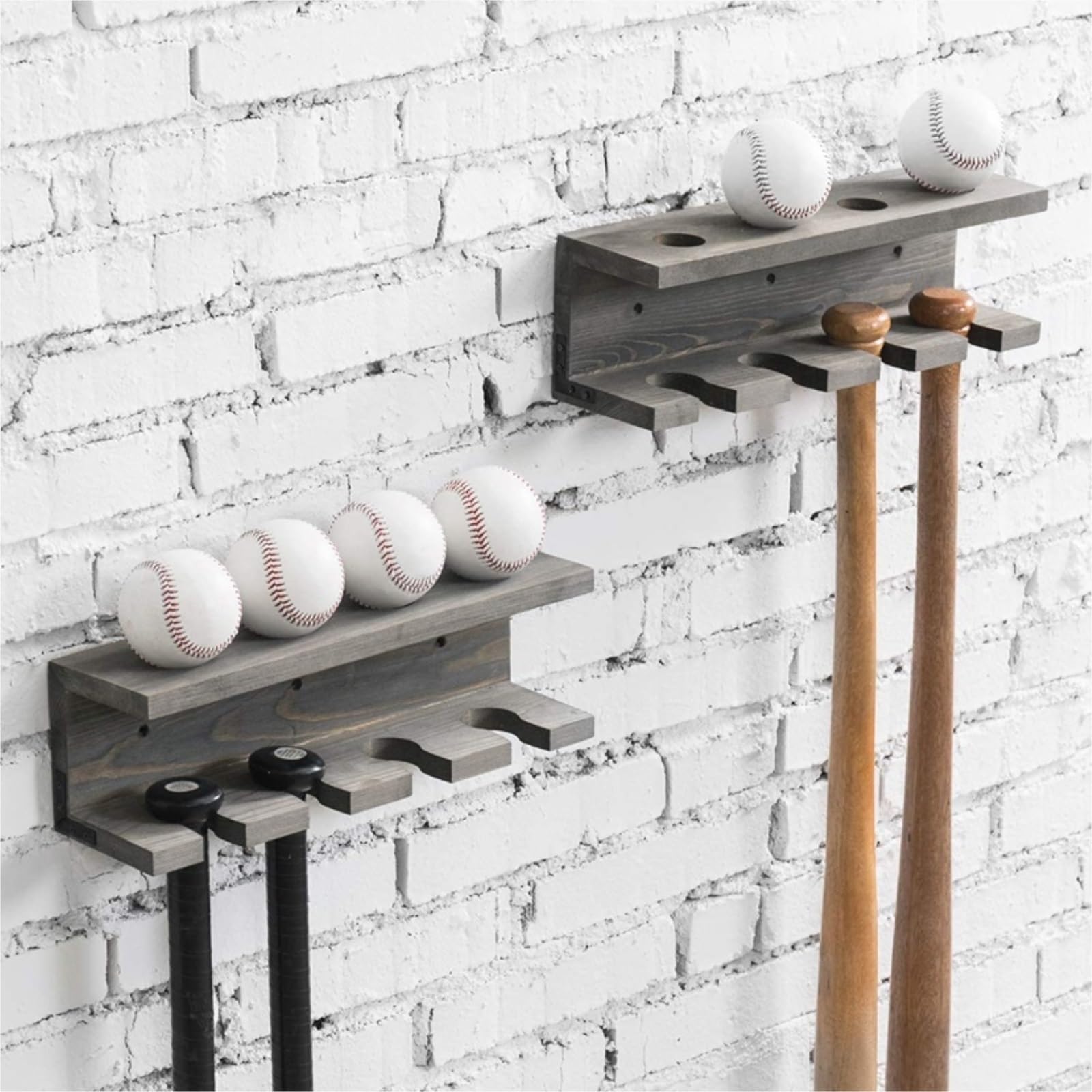 Aufbewahrung Ständer Holz Golf Club Halter Wand Halterung Aufhänger Organizer for Display Garage Golfschlager
