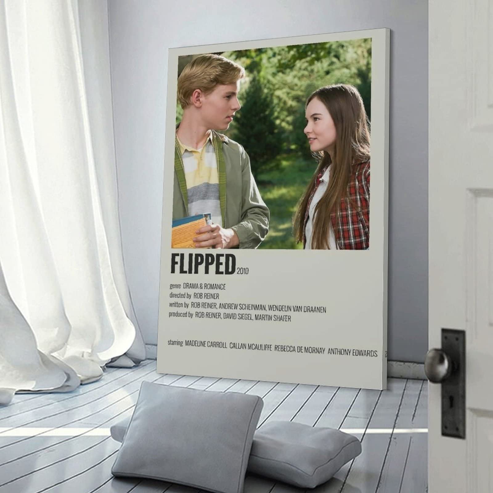 Póster de película de comedia romántica para jóvenes, póster de arte en lienzo y arte de pared, diseño moderno para decoración de dormitorio familiar, 16 x 24 pulgadas (40 x 60 cm)