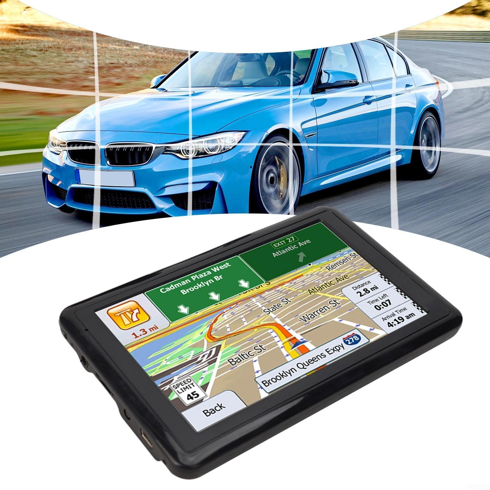 Innovadora unidad GPS portátil con una interfaz fácil de usar perfecta para las necesidades de conducción (África)