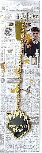 Miniatura 3 de Paper House Productions Harry Potter Marauder's Map - Cadena esmaltada y marcador de clip