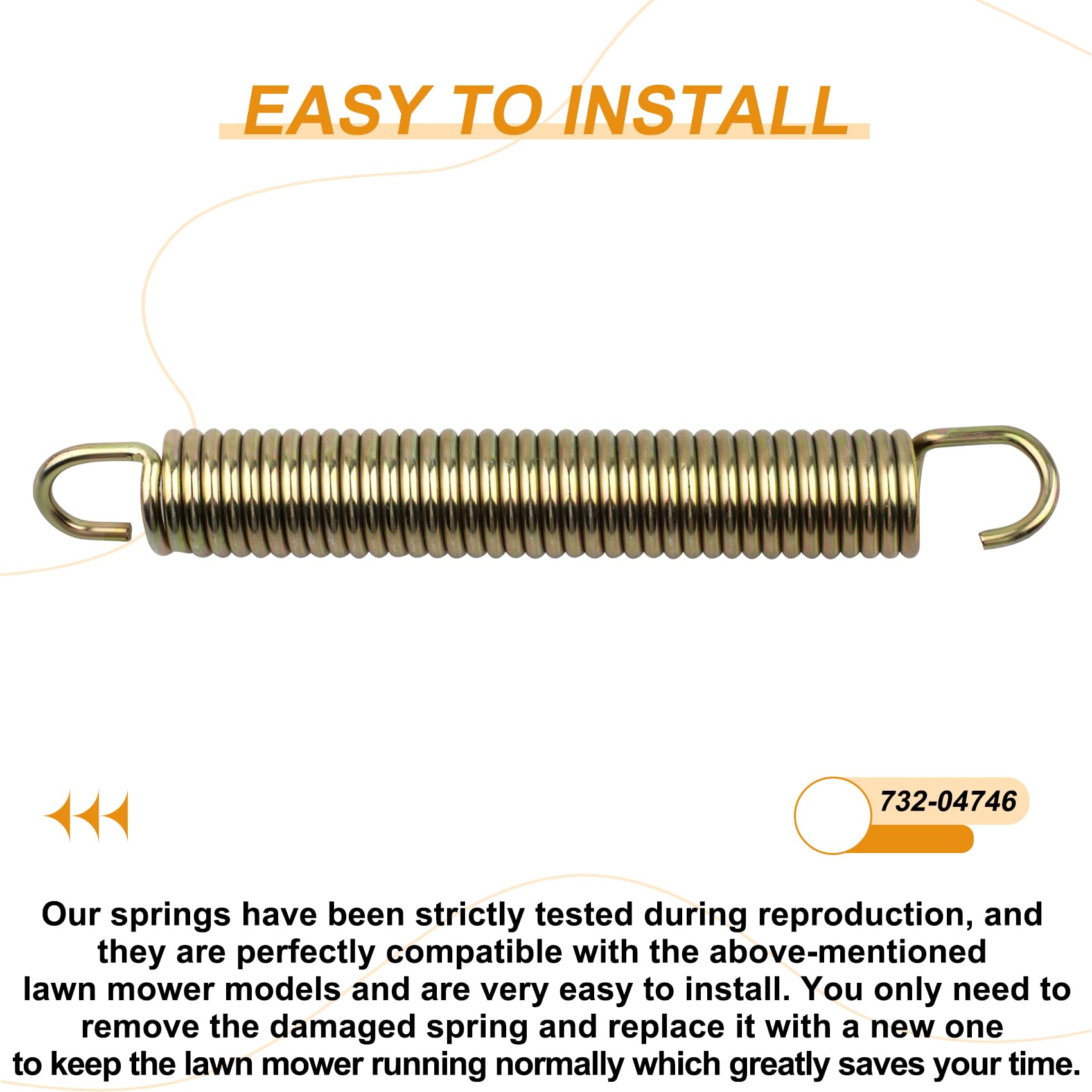 springページ Amazon.com : MTD 732-04746 Spring for Murray Troy-Bilt Yard