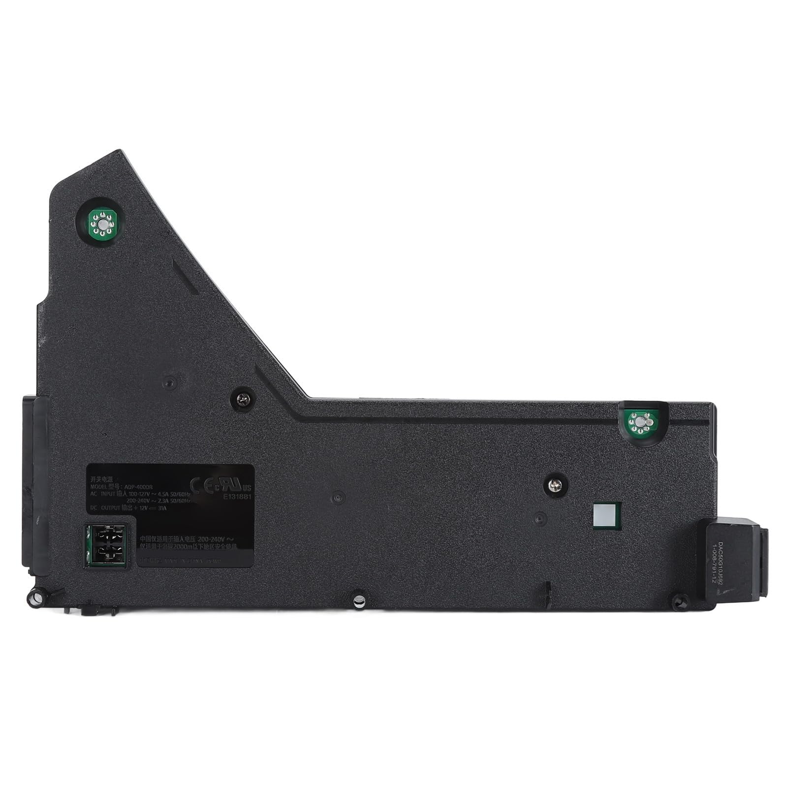 TOPINCN Unidad de Fuente de Alimentación para Consola de Juegos para un Rendimiento Estable Adaptador Interno DC 12V 31A Fácil de Instalar para Consola de Juegos Material ABS (ADP-400DR)