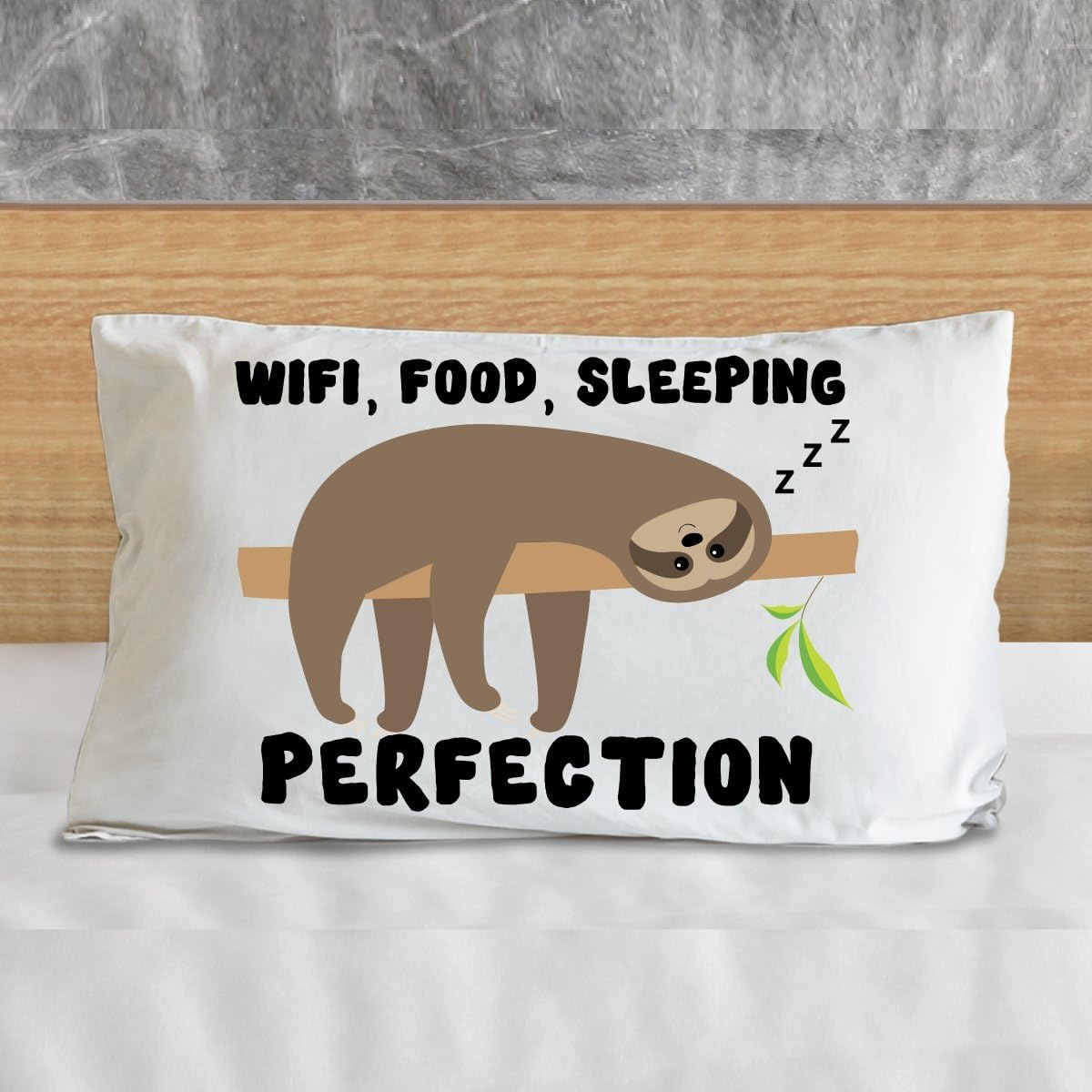 sloth pillowcase