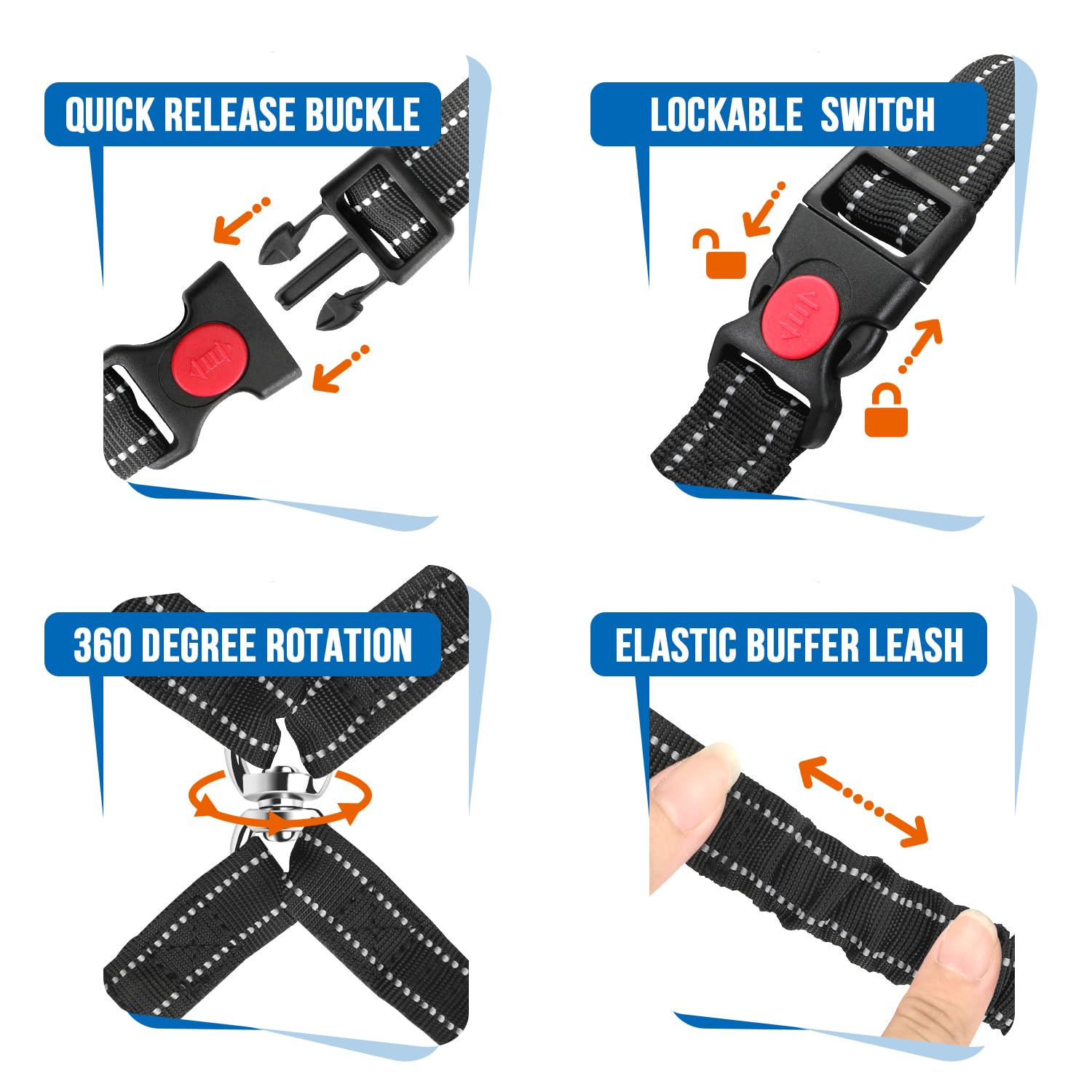 SlowTon Double Dog Seat Belt - Image 2