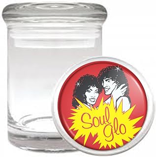 Soul Glo Hair Grease Funny Medical Odorless Glass Jar