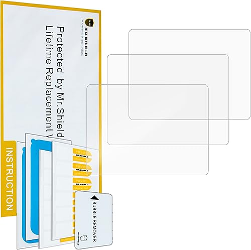 Miniatura 2 de Mr.Shield Protector de pantalla compatible con Anbernic RG280M Handheld Anti-Glare [Mate] [3 unidades] (material PET)