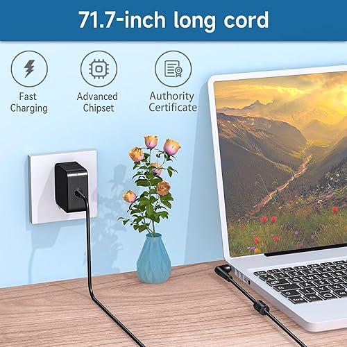 Miniatura 3 de PA-1250-98 - Cargador adaptador de CA para Samsung 116 pulgadas Chromebook 3 y 2 303c 500c 503c XE500C13 XE501C13 XE500C12 XE303C12 XE503C12