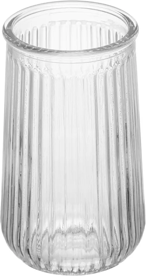 LYOR - Vaso Reflexos 8,5cm x 8,5cm x 15cm Vidro