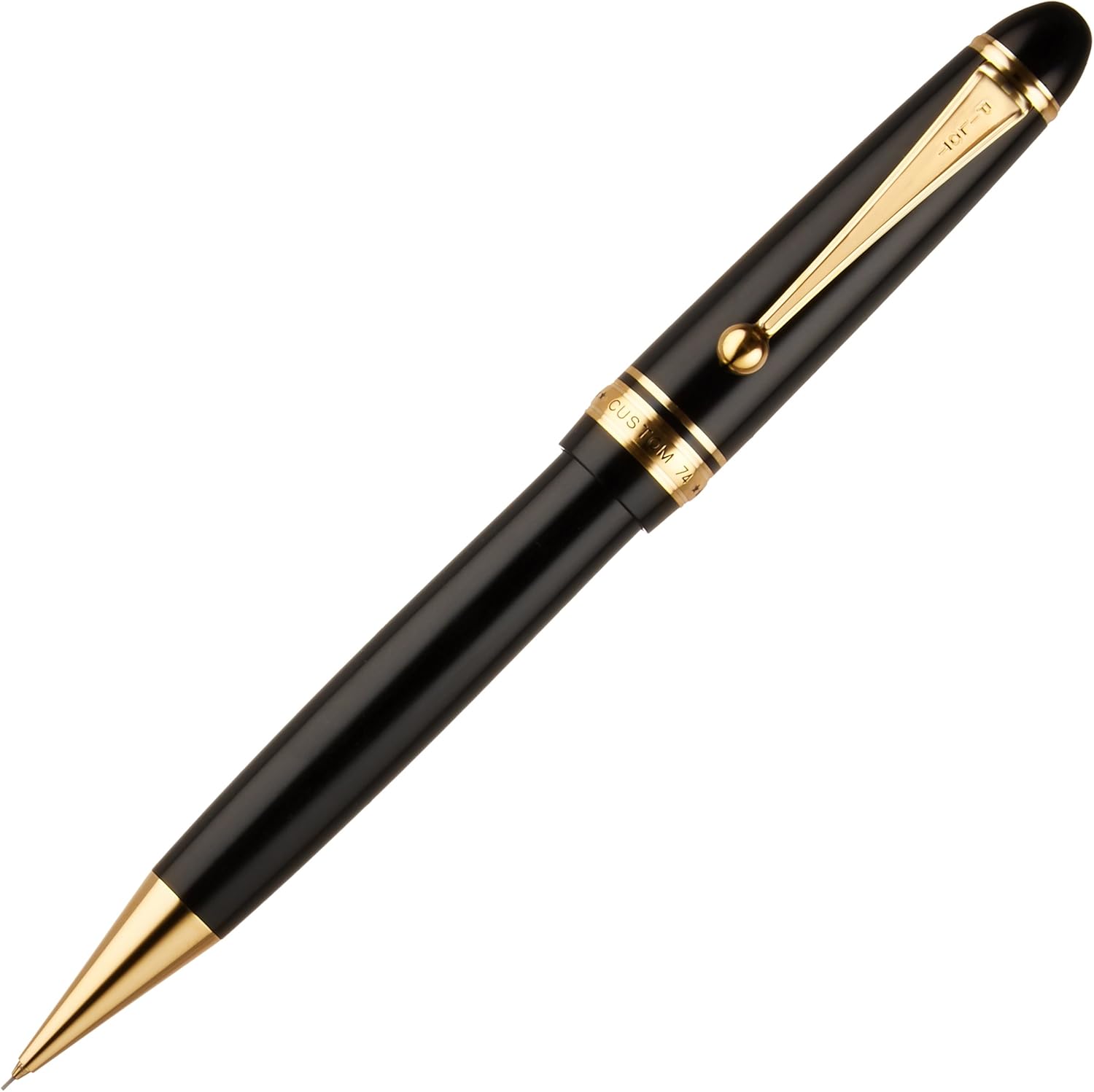 PILOT シャープペンシル シャープ カスタム 74 B ブラック HKK1000RB