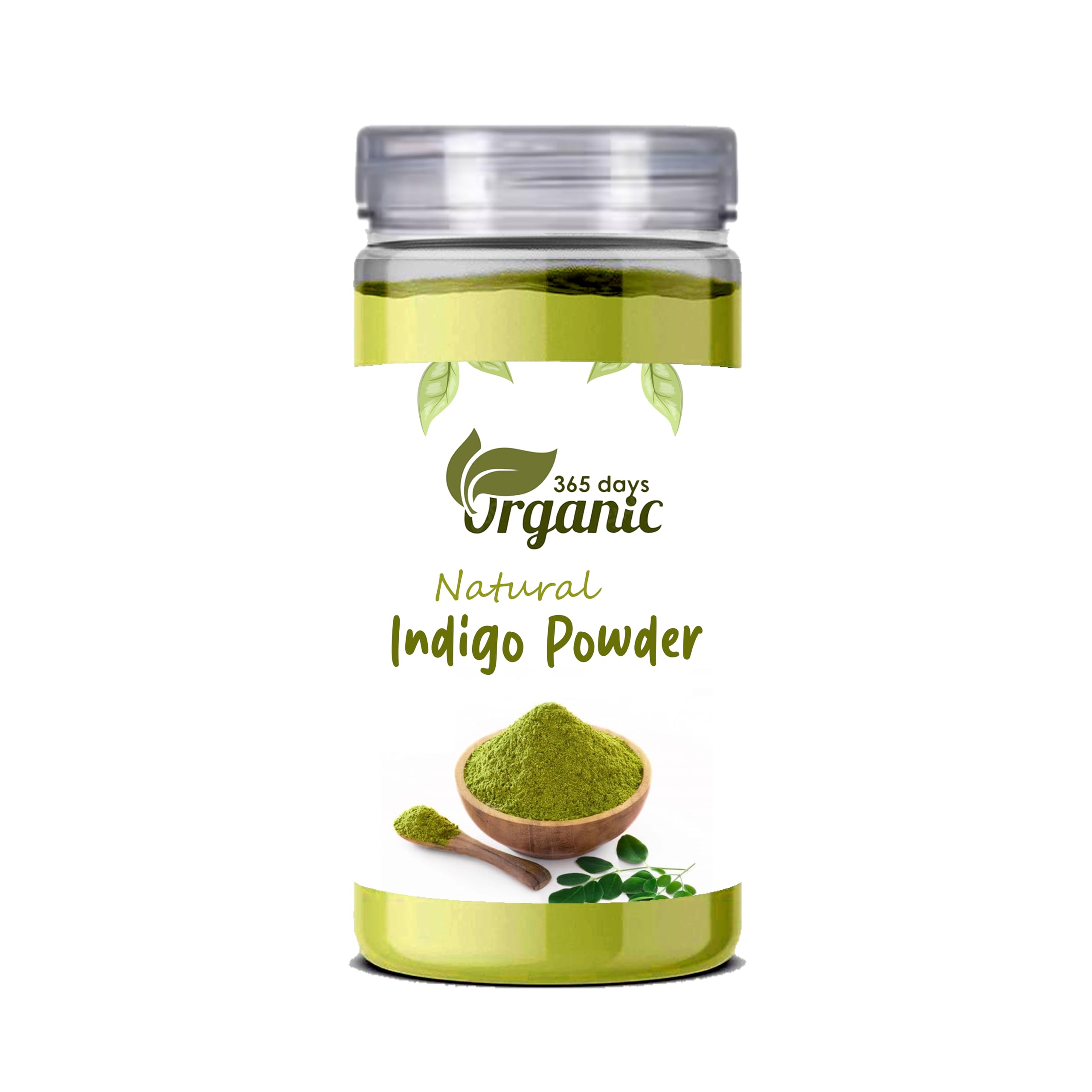 365 days organic Natural Hair Color – Indigo | Hair Dye for Grey Coverage | Strengthens, Adds Shine | Chemical Free & Safe | Suitable for All Hair Types | 125g (Pack of 1)-image-12