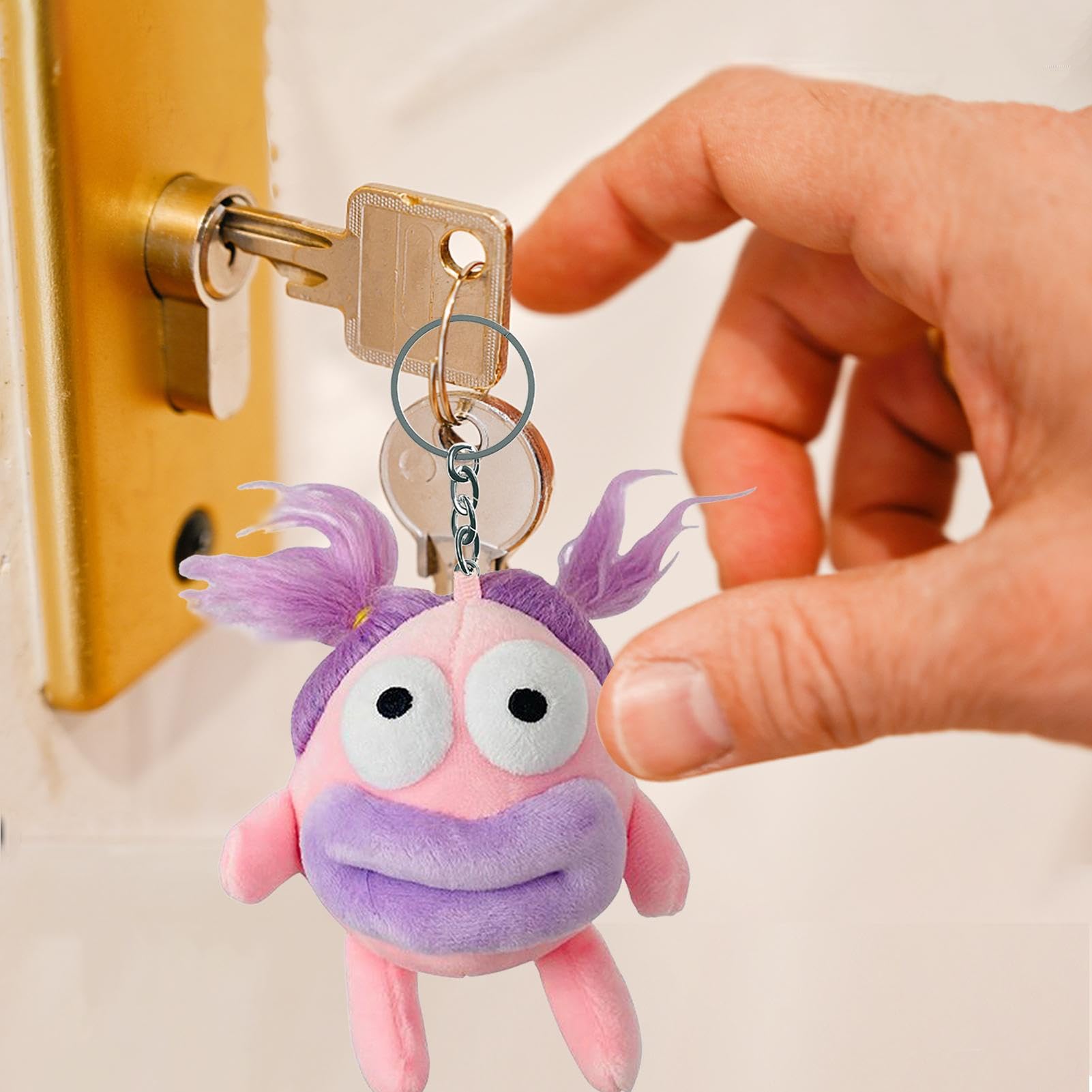 Amazon.co.jp: [iBaste] 女の子用ぬいぐるみキーホルダー - ソーセージ