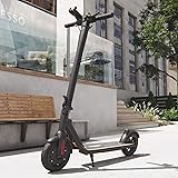 E-Scooter mit Stra&szlig;enzulassung Elektro Scooter ABE Aluminium Elektroroller Faltbar Roller EScooter eKFV Zulassung F&uuml;hrerscheinfrei (schwarz)