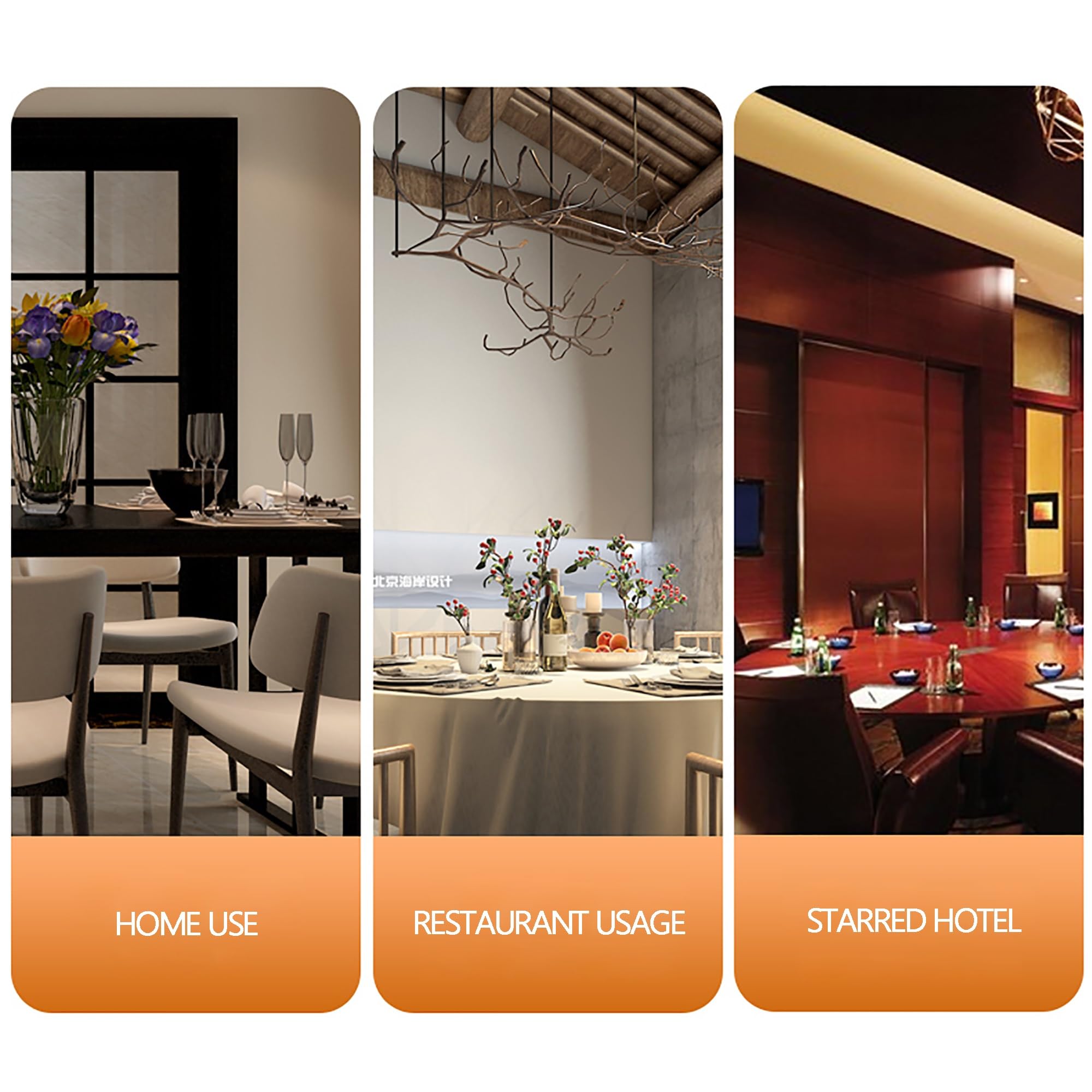 Dining room turntable for food, lazy susan for table top, Contemporary Glass Lazy Susan Turntable - Transform Your Dining Experience - Perfect for Homes & Restaurants (Size : 15.7inch) ( Size : A-15.7