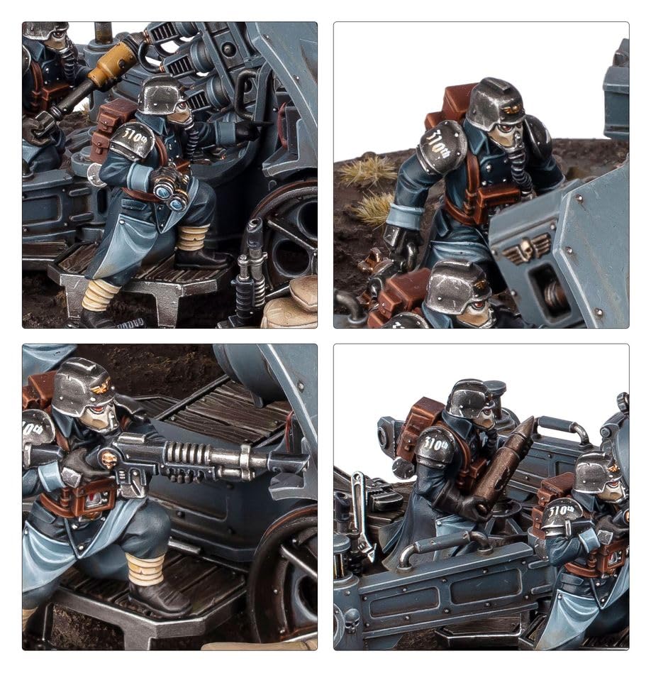 ウォーハンマー 40K アストラ・ミリタルム：クリーグ・アーティラリー・チーム Amazon | ウォーハンマー 40000 アストラ・ミリタルム：クリーグ