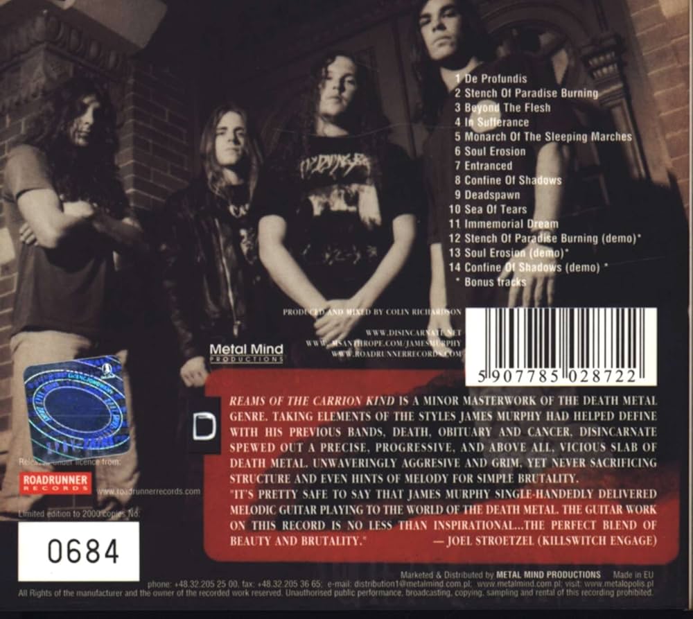 Amazon.co.jp: Dreams of the Carrion Kind: ミュージック