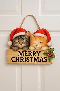 Uyuyan Kedili Y lba  Ah ap Kap  S s  Noel Kap  S s , Y lba  S s  Y lba  Temal  Hediyeler 30-18 cm