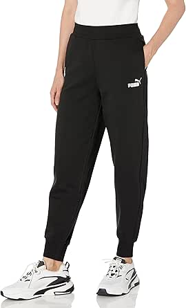Amazon | PUMA レディース ハイウエスト ロゴ スウェットパンツ | ジャージボトム 通販