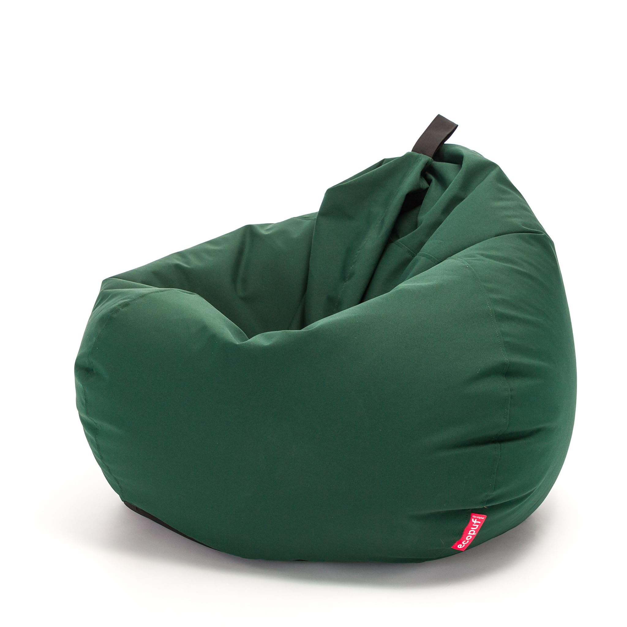 Ecopuf Oscar Outdoor - Sitzsack für Kinder und Erwachsene, Sessel Hocker Bean Bag mit Füllung, Liegestuhl Puf Sitz für Innen und Außen, Outdoor Polyester, mit Griff, Wasserdicht - 90x110cm - M14