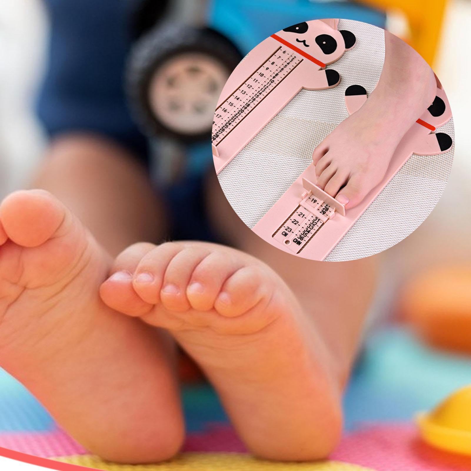 Mesureur de pieds, Pédimètre Adulte et Enfant, Dispositif de Mesure Pied pour Determiner la Pointure à Partir du Nourrisson, Appareil de mesure du pied pour le mesureur de chaussures pour enfant