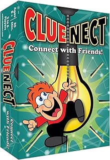 CLUENECT: Wildly Fun Clue Decoding Game - Connect, Discover, & Laugh with Friends & Family â€“ from The Makers of Moose Master