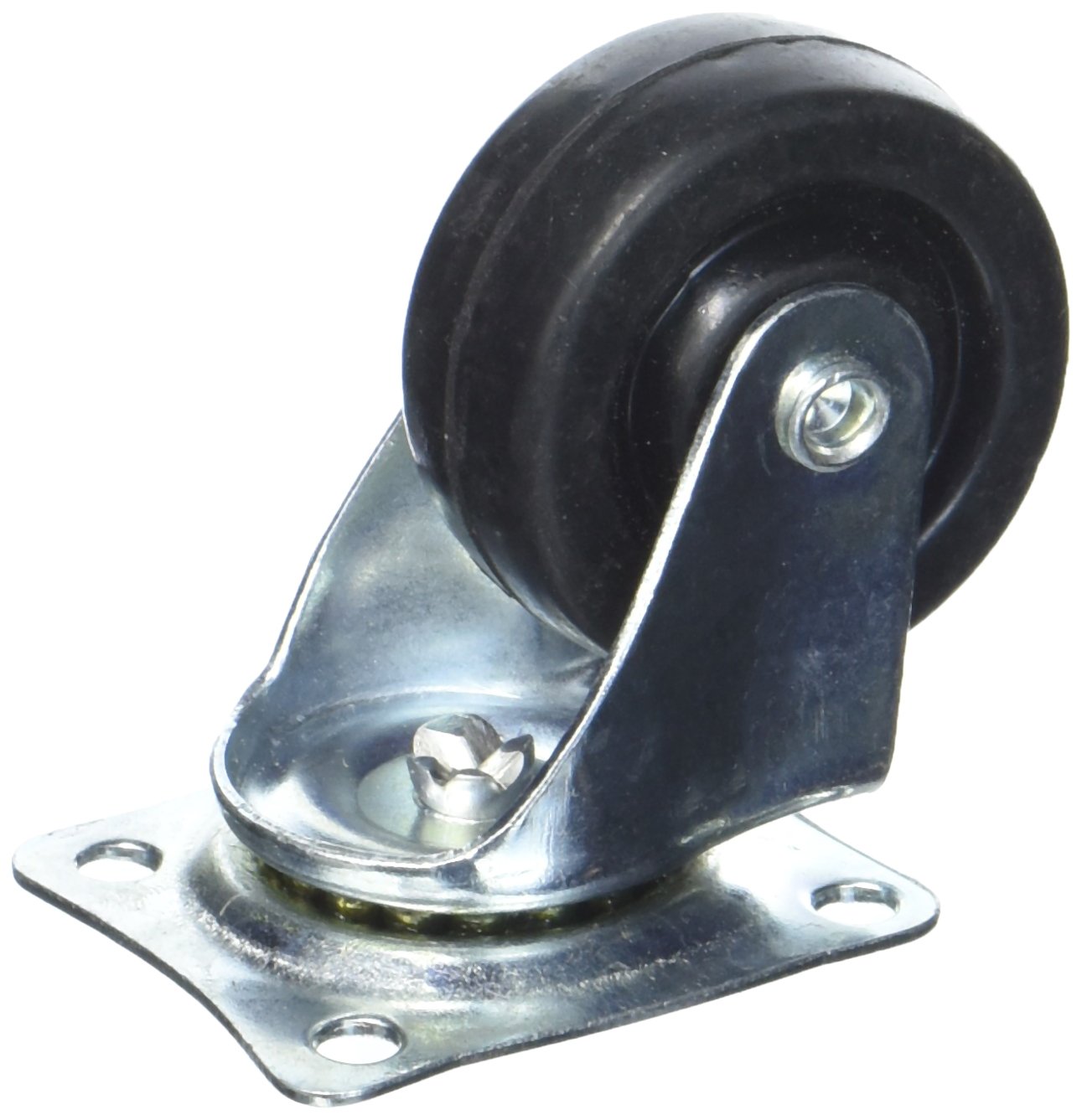 Fits YATO NARZ�DZIA 87401 SWIVEL WHEEL WITH BLACK RUBBER 40MM   ⭐UK Stock⭐